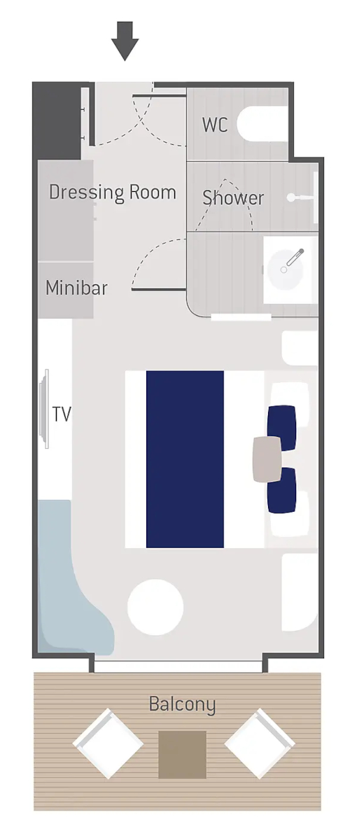 MyCruise Ponant Le-Laperouse Kahytter Balkon PR4,PR5,PR62